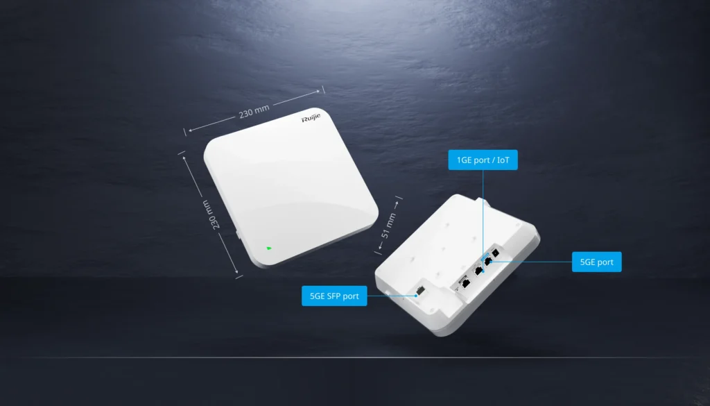 RG-AP820-AR(V3) Wi-Fi 6 Tri-Radio 3.843 Gbps Indoor Access Point 5 RG AP820 ARV3 1 1