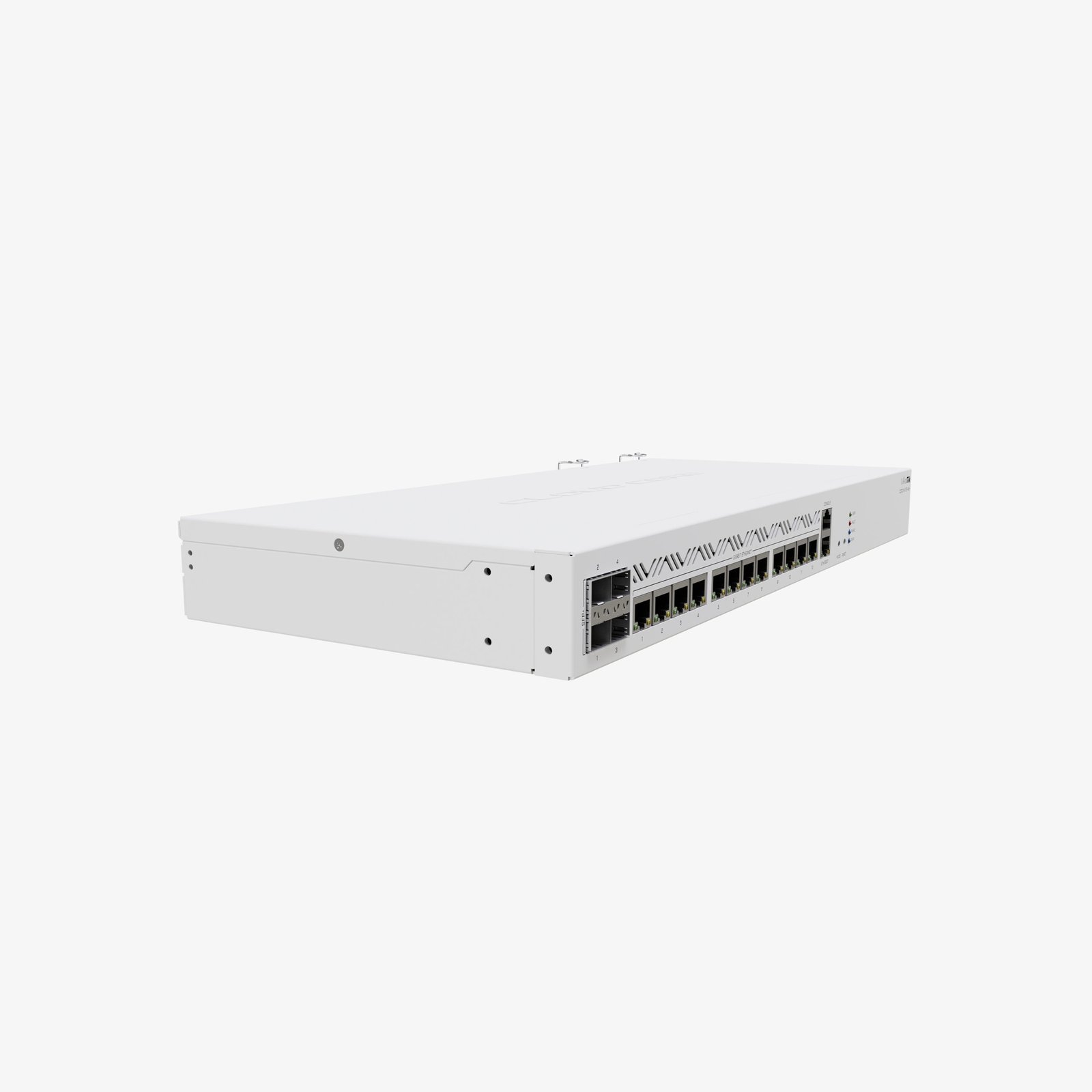 MikroTik CCR2116-12G-4S+ 4 MikroTik CCR2116-12G-4S+ Side View